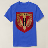 T-shirt Hiller hélicoptères vintages (Design devant)