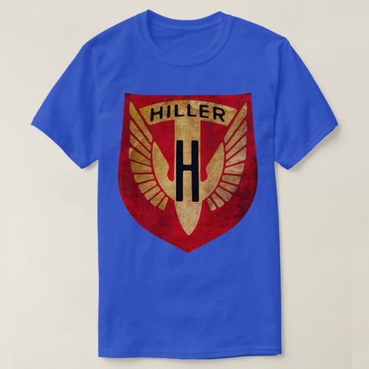 T-shirt Hiller hélicoptères vintages (Design devant)