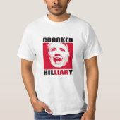 T-shirt HILLIARY TORDU - - Anti-Hillary - (Devant)
