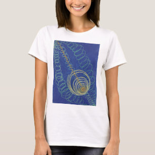 T-shirt Hilma Af Klint, Chaos Primordial No16 Art Abstrait