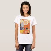 T-shirt Hilma Af Klint, Le Dix Plus Grand No3, Art Abstrai (Devant entier)
