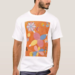 T-shirt Hilma Af Klint, Le Dix Plus Grand No4, Art Abstrai