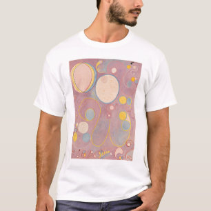 T-shirt Hilma Af Klint, Le Dix Plus Grand No8, Art Abstrai