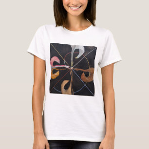 T-shirt Hilma Af Klint, Le Swan No.7, Art Abstrait