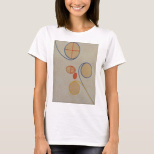 T-shirt Hilma Af Klint, Seven Point Star No2, Art Abstrait