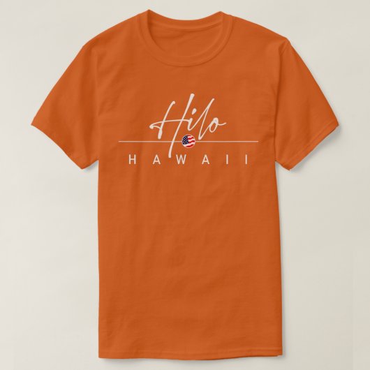 T-shirt Hilo Hawaii (Design devant)