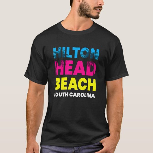 T-shirt Hilton Head Beach Vacances Souvenir Summer Trip Co (Devant)