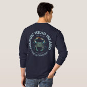 T-shirt Hilton Head (crabe bleu) (Dos entier)