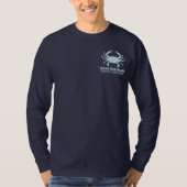 T-shirt Hilton Head (crabe bleu) (Devant)