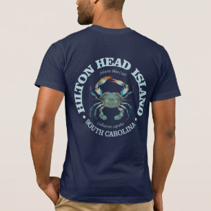 T-shirt Hilton Head (crabe bleu)