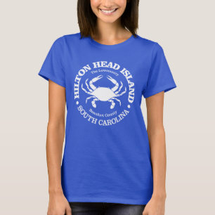 T-shirt Hilton Head Island (crabe)