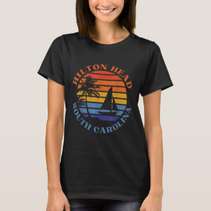 T-shirt Hilton Head South Carolina Beach Vacances d'été R