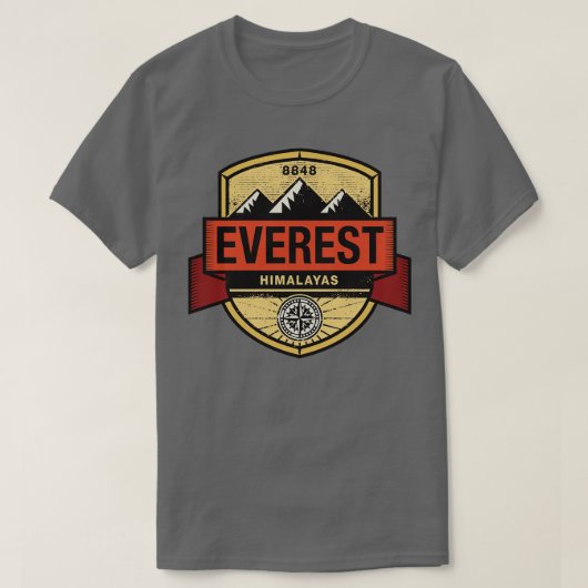 T-shirt Himalaya de l'Everest (Design devant)