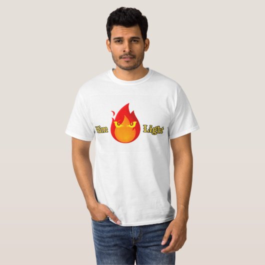T-shirt HimLight Fire  (Devant entier)
