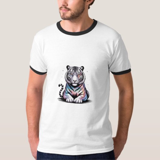 T-shirt Himmlischer Tiger (Devant)