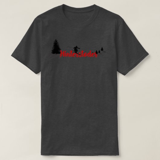 T-shirt Hinterstoder Ski Long (Design devant)