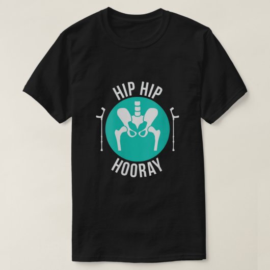 T-shirt Hip Hip Hip Hip Hip Hooray (Design devant)
