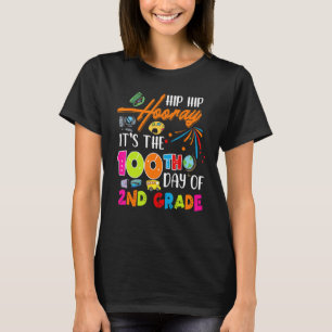 T-shirt Hip Hip Hop Amusant C'est Le 100ème Jour de la Sec