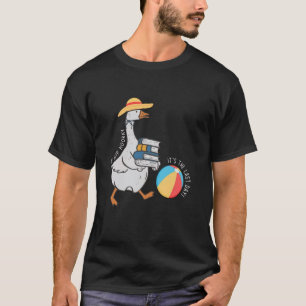 T-shirt Hip Hip Hourra C'est Le Dernier Jour Oie Dernier J