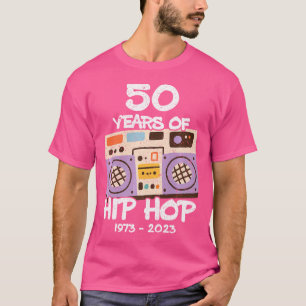 T-shirt Hip hop 50E Anniversaire - 50 Ans D'Hip hop