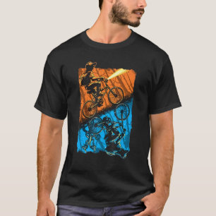 T-shirt Hip hop 90s Gothique Homme Streetwear Upside Down