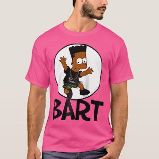 T-shirt Hip hop Bart Baseball Tee