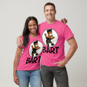 T-shirt Hip hop Bart Baseball Tee (Unisexe)