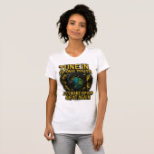 T-shirt Hip hop bleu (Devant entier)
