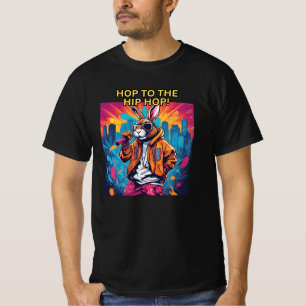 T-shirt Hip hop Bunny Rapper
