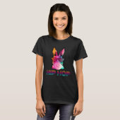 T-shirt Hip Hop Bunny With Sunglasses Cute Easter  Rabbit  (Devant entier)