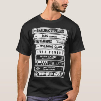 T-shirt Hip hop Cassettes Old School Rap
