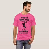 T-shirt Hip hop d'arrêt de la tête (Devant entier)