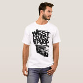 T-SHIRT HIP HOP DE CÔTE OUEST (Devant entier)
