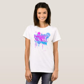 T-shirt Hip hop de Kandy Swagg (Devant entier)
