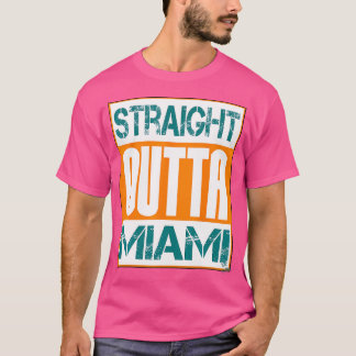 T-shirt Hip hop de la chemise de Miami - Nom de la ville -