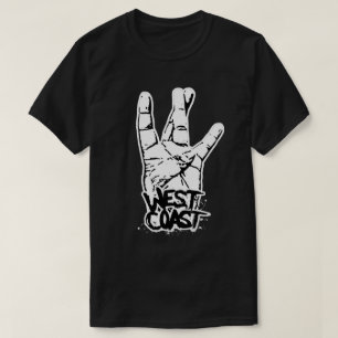 T-shirt Hip-Hop de la côte ouest