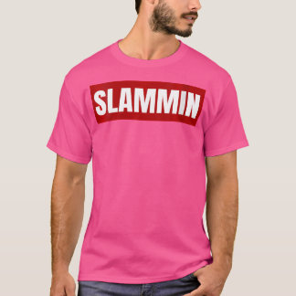 T-shirt Hip hop de la vieille école Slang Slammin