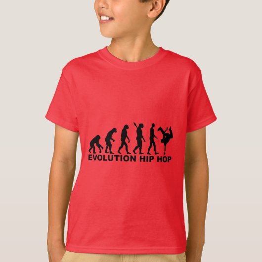 T-shirt Hip hop d'évolution (Devant)