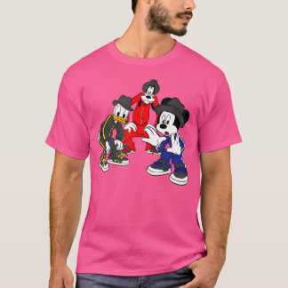 T-shirt Hip hop Disney Mickey Et Amis