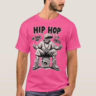 T-shirt Hip hop Était Dope Dans Les Années 90 Hip hop Chem