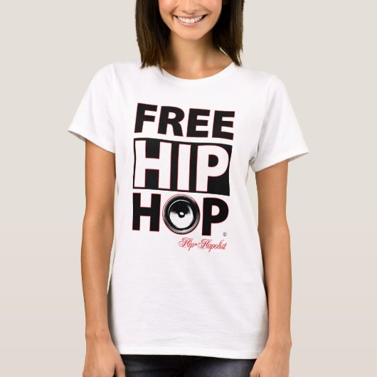 T-shirt Hip hop-femmes libres (Devant)