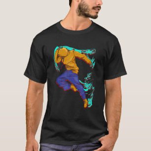 T-shirt Hip Hop Freestyle Breakdance École Ancienne