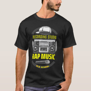 T-shirt HIP HOP fun école vintage