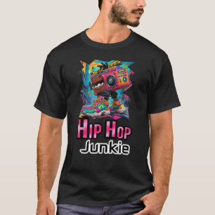 T-shirt Hip-Hop Junkie