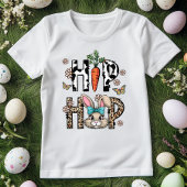 T-shirt Hip hop Leopard Bunny Pâques