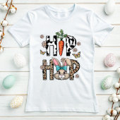 T-shirt Hip hop Leopard Bunny Pâques