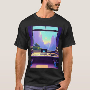 T-shirt hip hop lo fi chillhop battements chill ambiance d