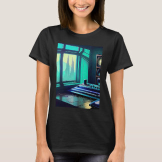 T-shirt Hip hop lo fi chillhop battements chill esthétique