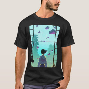 T-shirt hip hop lo fi chillhop battements chill esthétique