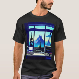 T-shirt hip hop lo fi chillhop battements de détente ambia